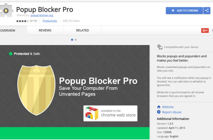 popup blocker pro chrome extension