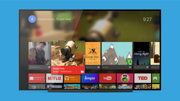 android tv google